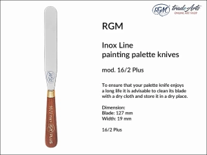 Szpachla malarska Inox Line Palette Knife RGM, mod. 16/2