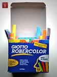 Kreda szkolna kolorowa bezpyłowa Giotto Robercolor, opak. 100 szt. 